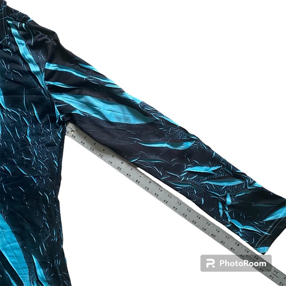 Mens Button Down Retro Shirt Size M Long Sleeve - Picture 5 of 7